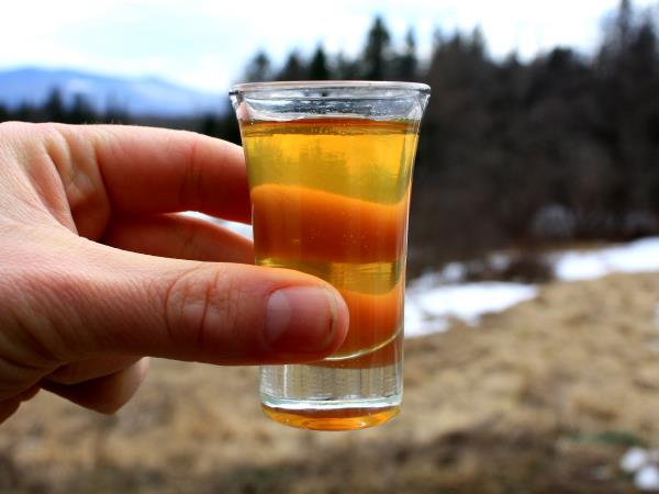 Sirup pred katerim med zardi od sramu